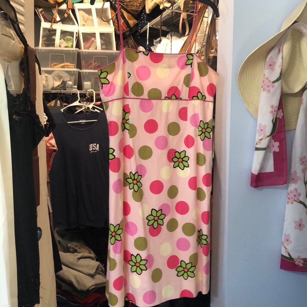 Mazie&Lou size 12 spaghetti strap lined dress